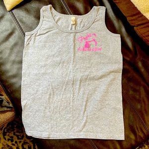 Breast cancer awareness tank tee shirt!